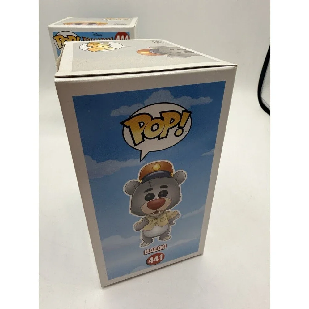 Disney Funko Pop Talespin Louie 444 & Baloo 441 Vinyl Figures